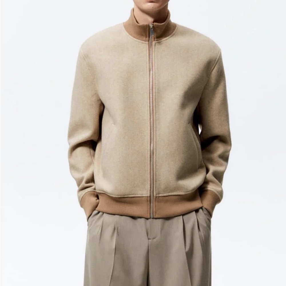 ZARA Man‎ Knitted Jacket
